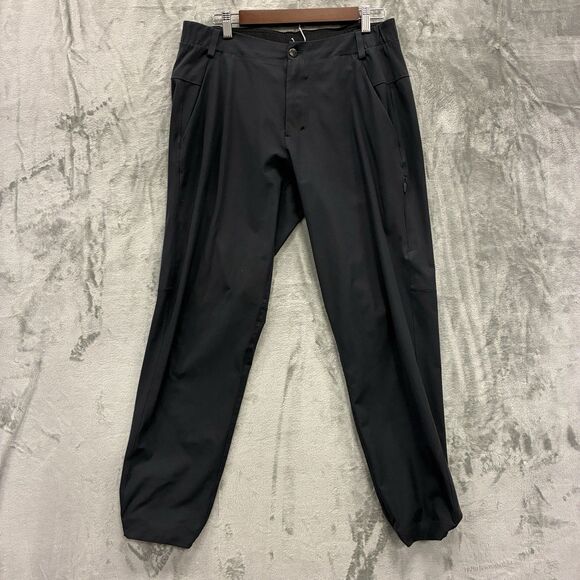 Lululemon Commission Deep Gray Mens 5 Pocket Pant 34x30 Warpstream - Picture 1 of 6